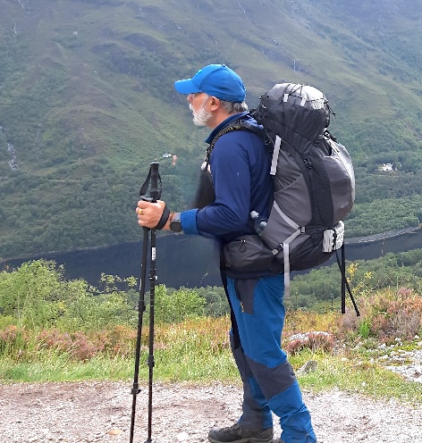 Osprey Atmos AG 65 on the West Highland Way Hike